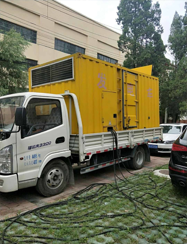 贵池发电车出租-柴油发电机组排烟系统设计要求及其考虑因素