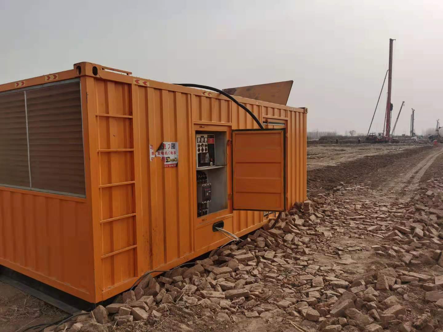 贵池发电车租赁-柴油发电机组的安装须知