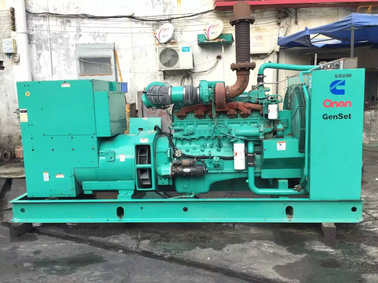 贵池租赁发电机-柴油发电机不正常冒烟的原因